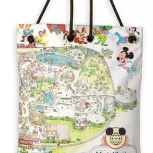 Disneyland Map Tote Bag